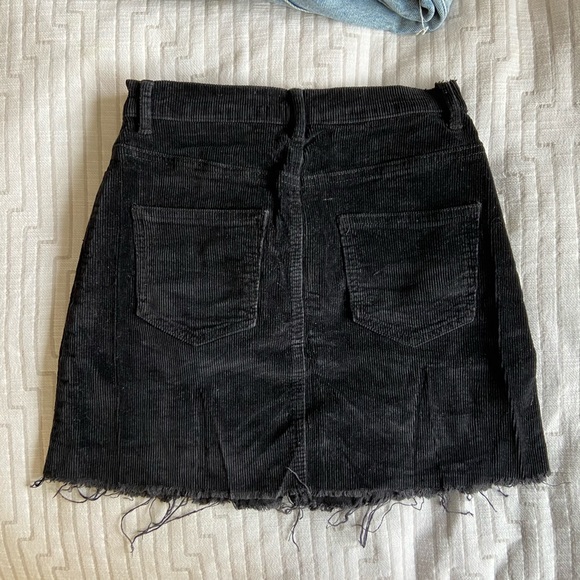 Brandy Melville High Waisted Corduroy Skirt - Picture 2 of 2